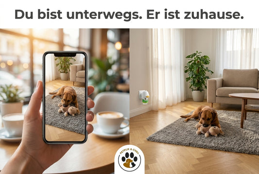 PFAC Wohlfühl-Diffuser für Hunde – Steckdosen-Set mit 45 ml Flakon