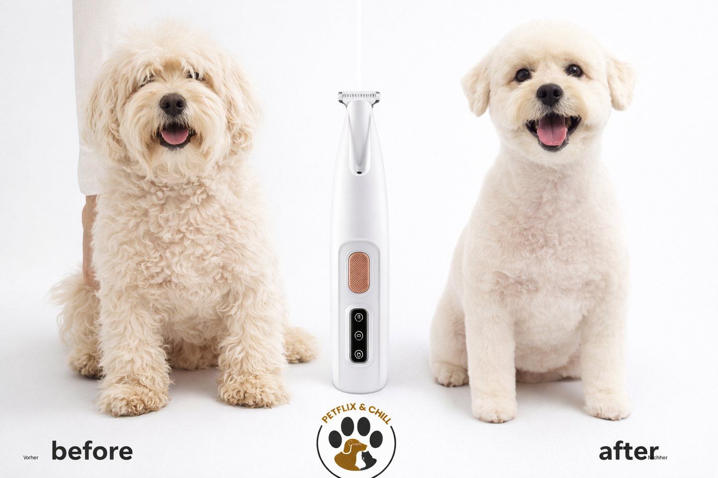 FellTrim Pro™ – präzise Fellpflege an schwierigen Stellen